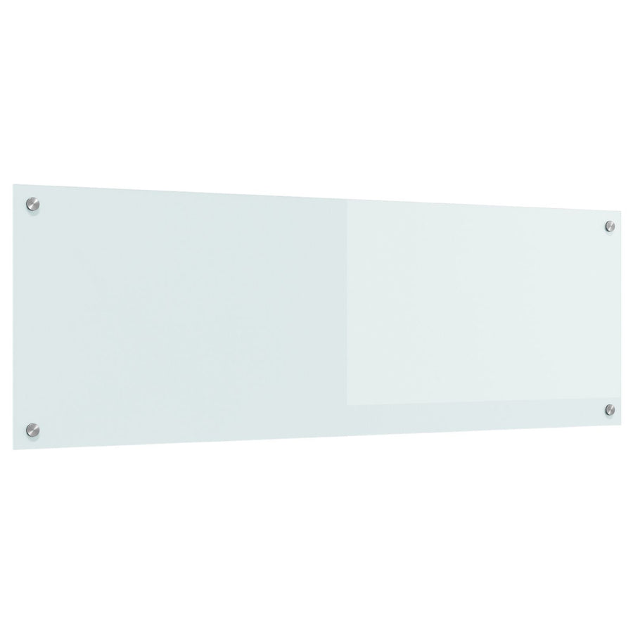 Keukenwand 120X40X0,6 Cm Gelaagd Glas Wit 120 x 40 cm