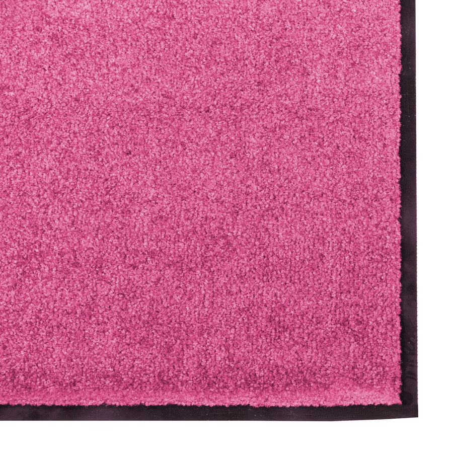 Wasbare Deurmat Roze 120X250 Cm
