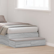 Bed Drawers with Drawer Grey Sonoma 75 x 36.5 x 16.5 cm Engineered Wood
