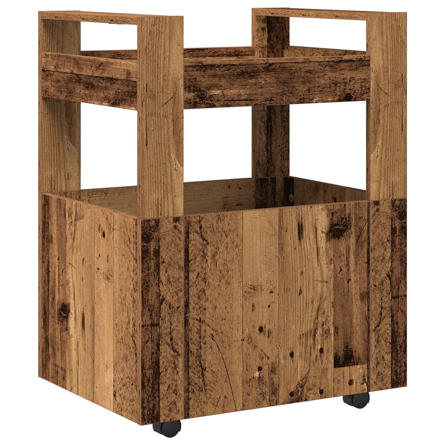 Keuken Trolley 60X45X80 Cm Bewerkt Hout Oude Hout