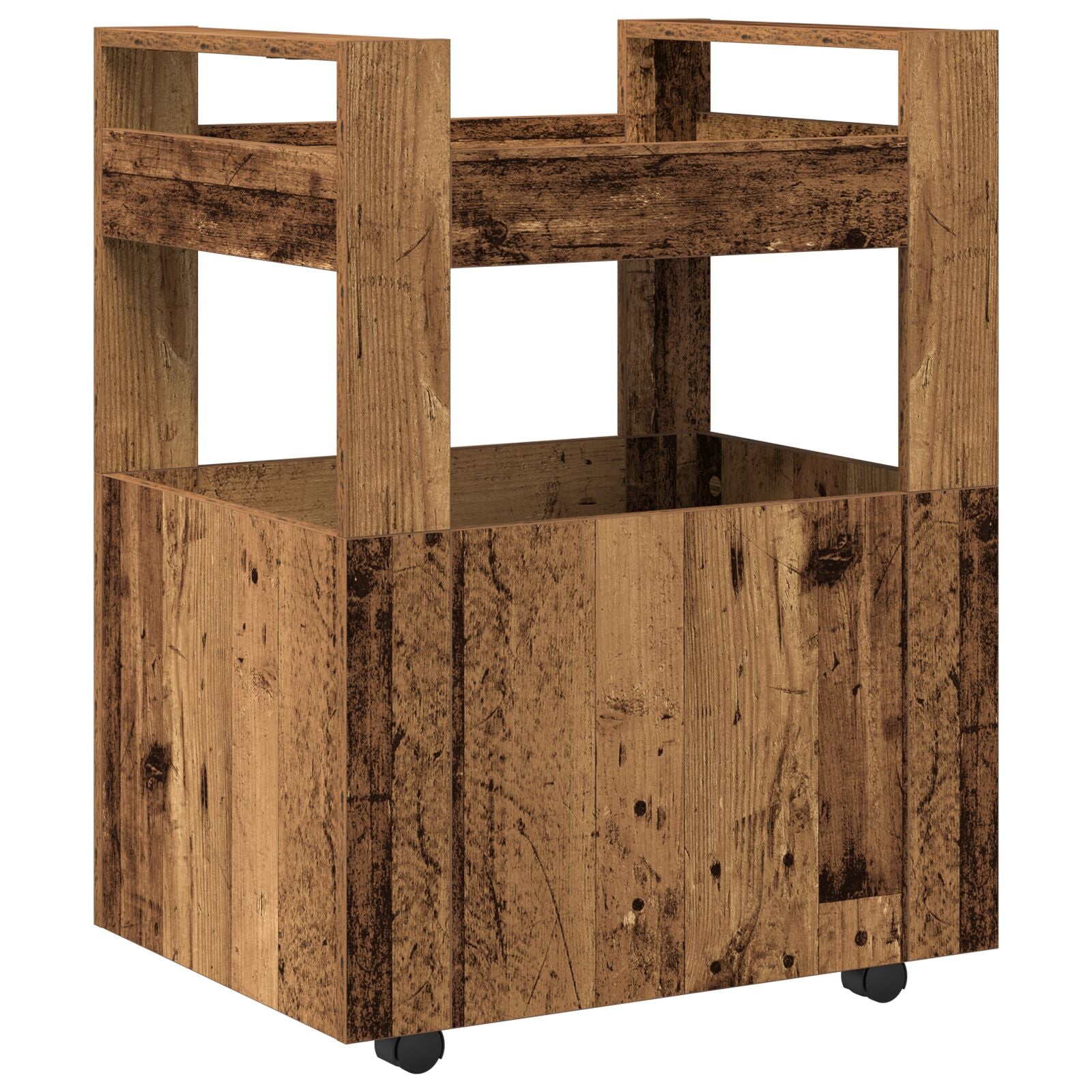 Keuken Trolley 60X45X80 Cm Bewerkt Hout Oude Hout