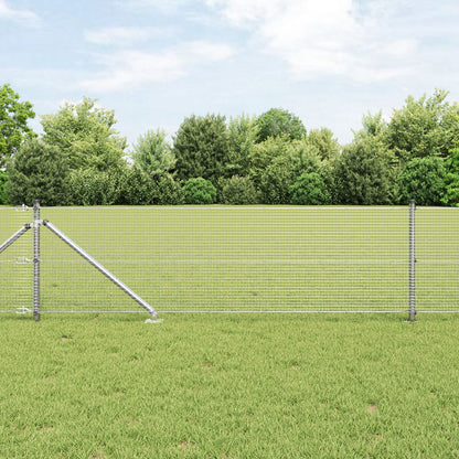 Gelast Draadhek Met 13 Spijkerposts 0.4X100 M Gegalvaniseerd Staal Gegalvaniseerd Staal
