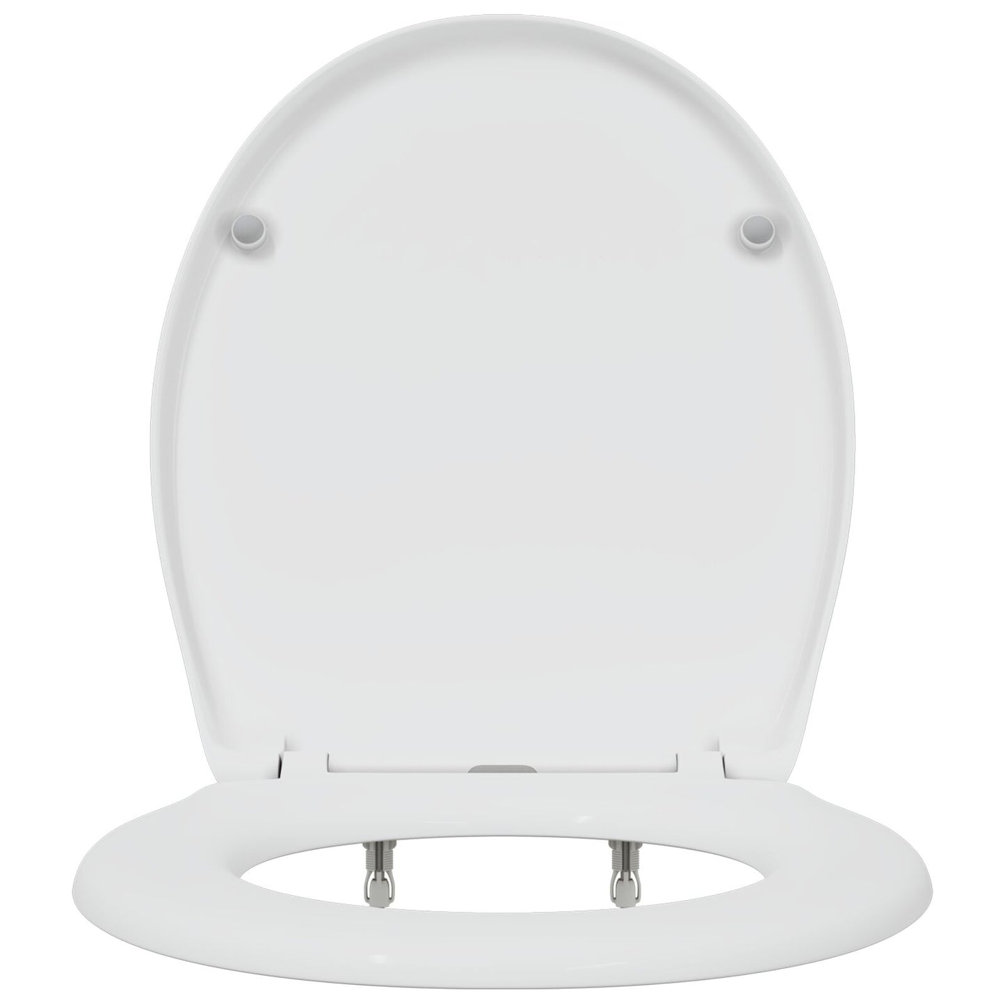 Snelontgrendelbaar Toiletzitje Met Soft Close Duroplast Wit