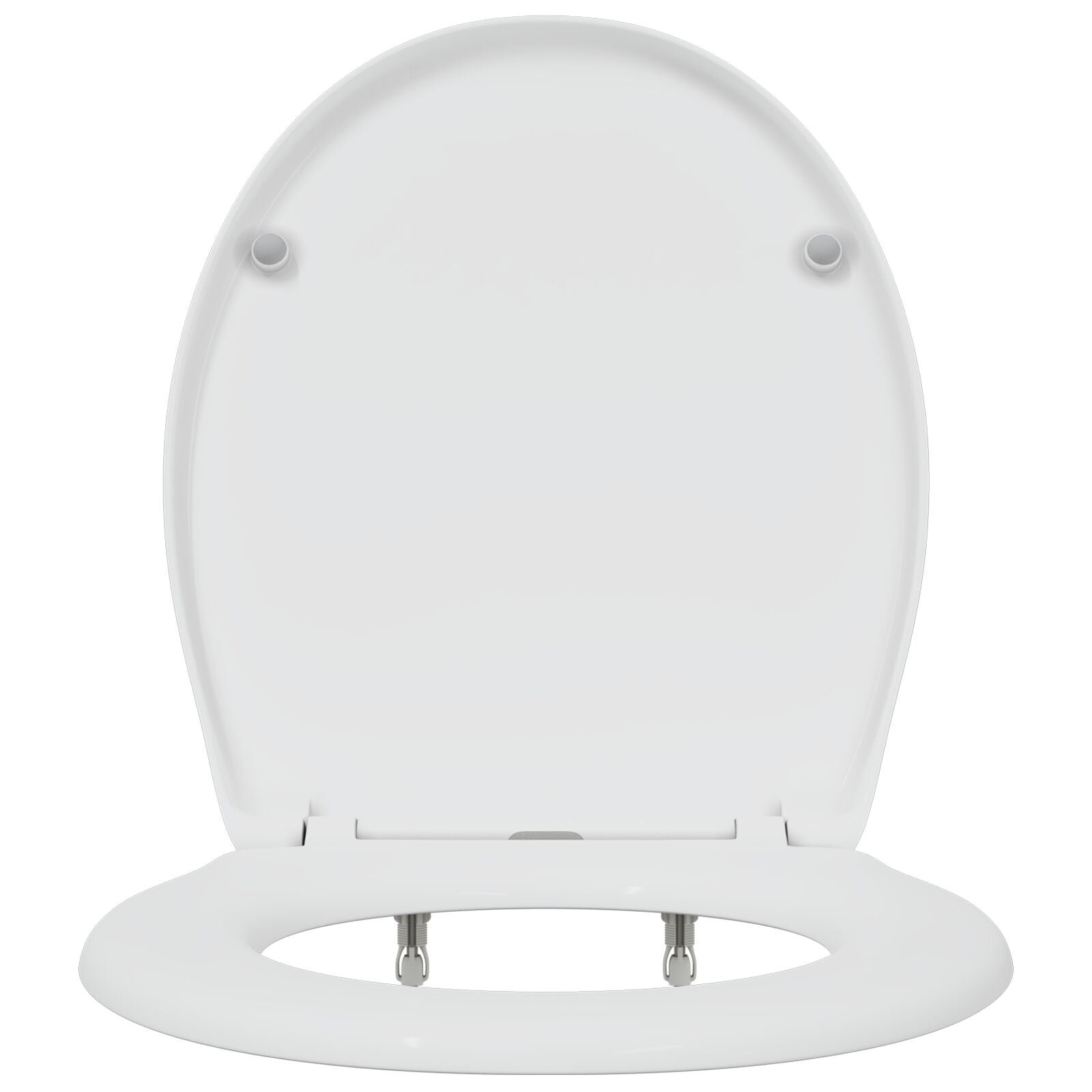 Snelontgrendelbaar Toiletzitje Met Soft Close Duroplast Wit