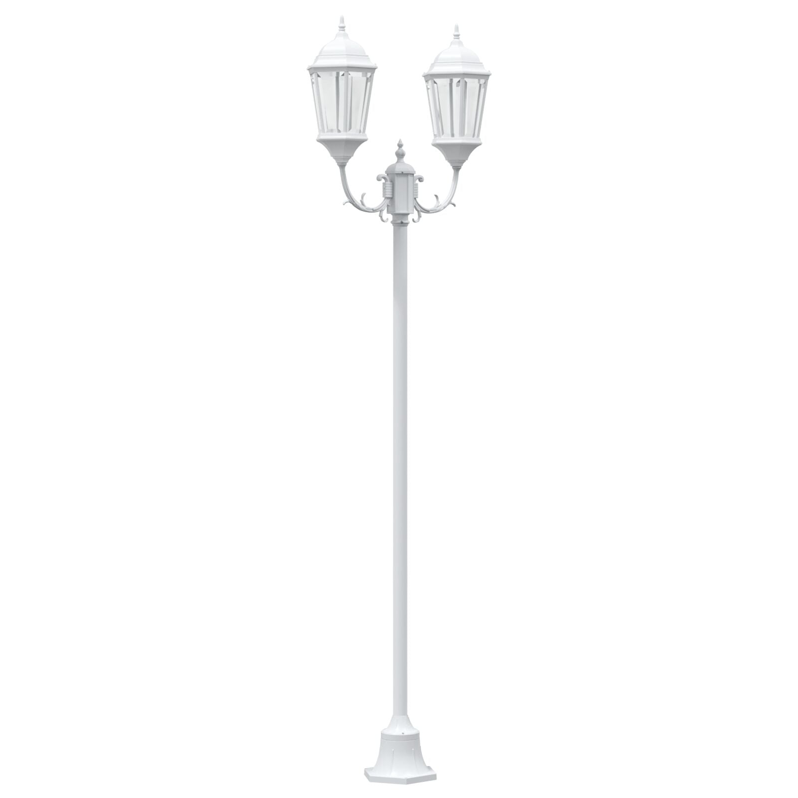 Buitenverlichting Metaal Groot Metalen Padverlichting 2 Wit