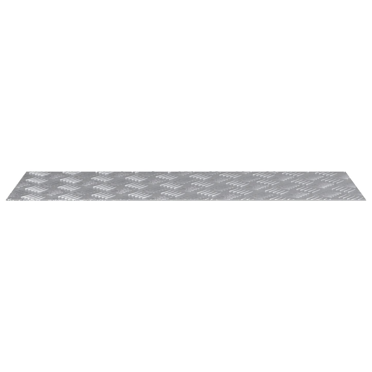Aluminium Antislipplaat 4 Stuks 90X30 Cm 90 x 30 x 0.3 cm Rechthoekig