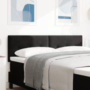 Hoofdbord 160 cm zwart fluweel