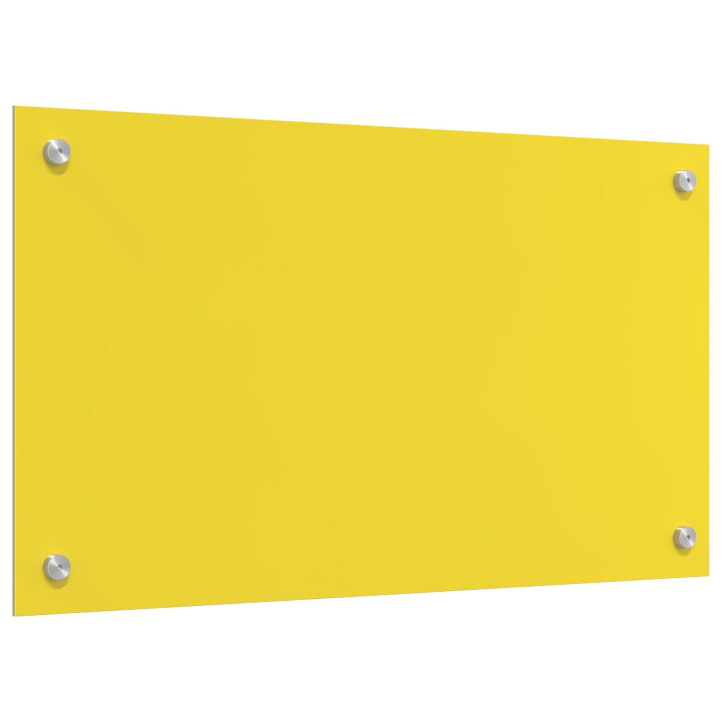 Keuken Achterwand 70X40X0,6 Cm Gelaagd Glas Geel 70 x 40 cm