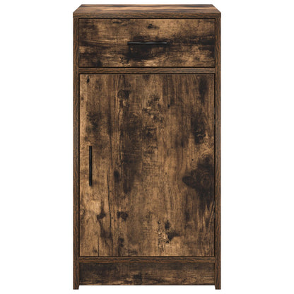 Sideboard 40X41X75 Cm Engineered Wood Gerookt Eiken