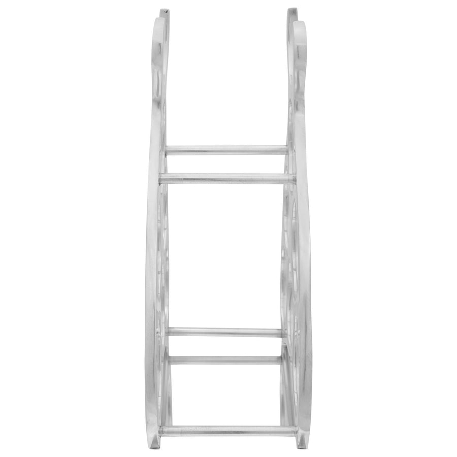 Flessenrek Zilver Aluminium 38 x 33 x 13 cm