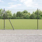 Afrasteringspaal 10 x 1,4 m grijs
