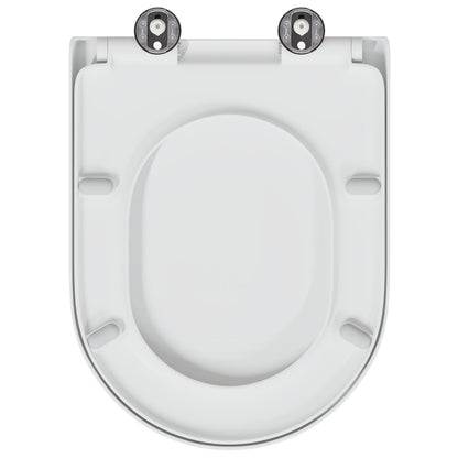 Snelsysteem Toiletbril Met Zachte Sluit Duroplast Wit