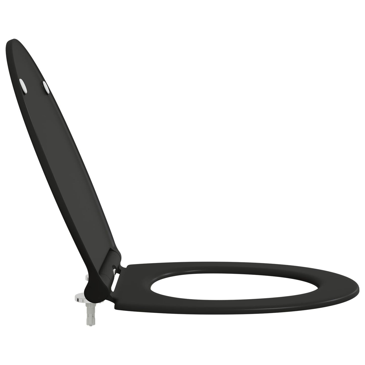 Quick Release Toiletseat Met Soft Close Duroplast Zwart