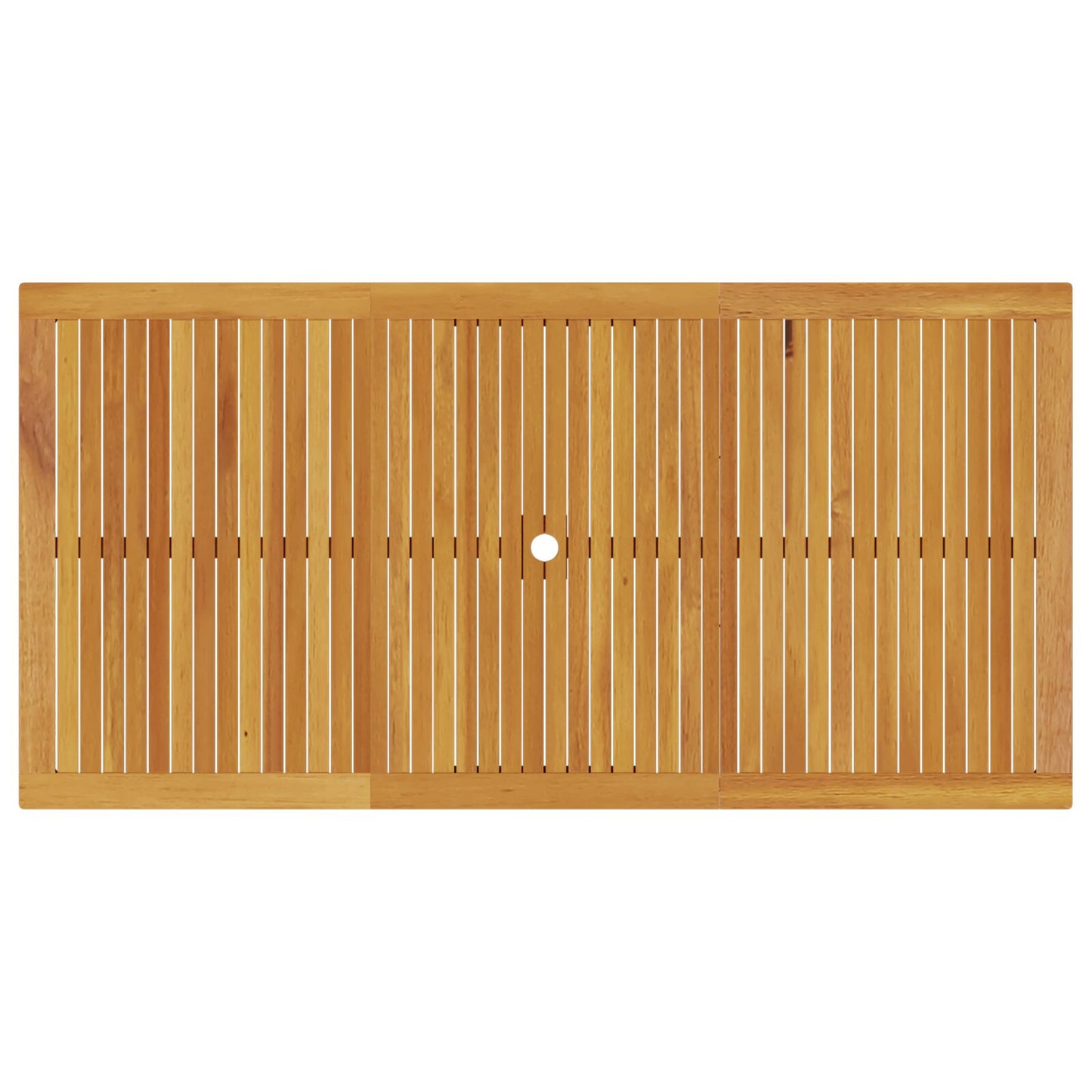 7-Delige Tuin Eettafelset Van Massief Acaciahout 6-Persoons 180 cm lang