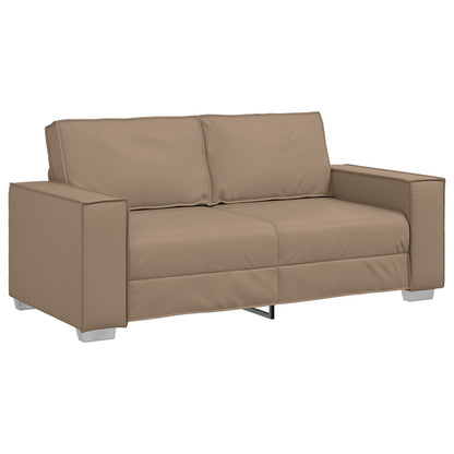 Loveseat Sofa Kunstleer Cappuccino 140 cm