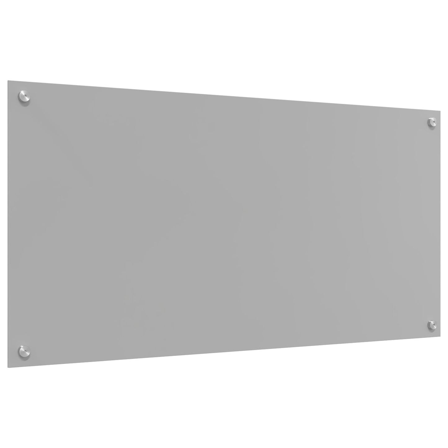 Keuken Achterwand 100X50X0,6 Cm Gelaagd Glas Lichtgrijs 100 x 50 cm