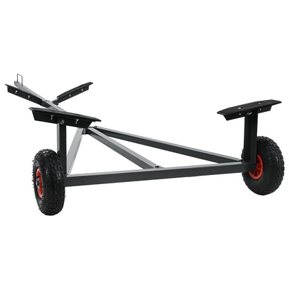 Boottrailer 212-302 Cm Instelbare Lengte 160 Kg Staal