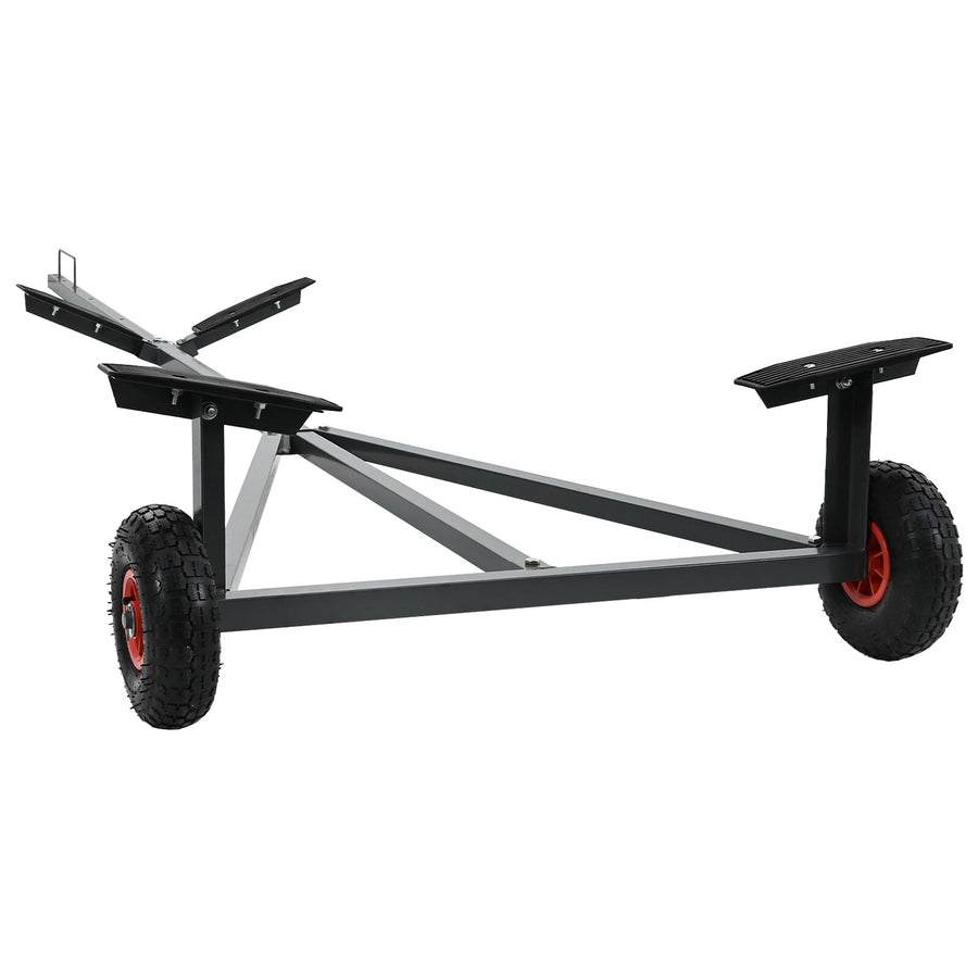 Boottrailer 212-302 Cm Instelbare Lengte 160 Kg Staal