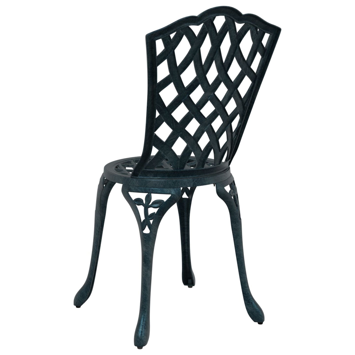 Tuinstoelen 2 Stuks E Gietaluminium Groen
