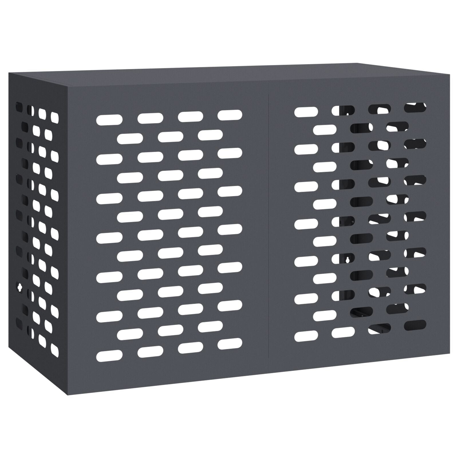 Airconditioning Cover - , , Gemaakt Van Staal Anthraciet 100 x 50 x 70 cm