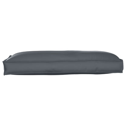 Pallet Kussen Voor Zitting/Rugsteun Anthraciet 120X60X12 Cm Oxford Stof