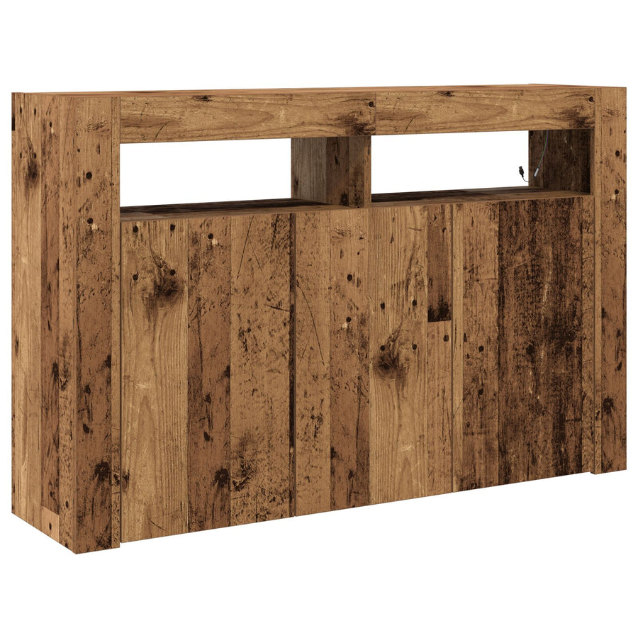Sideboard Engineered Wood 116 X 30 X 75 Cm Sideboard Oude hout