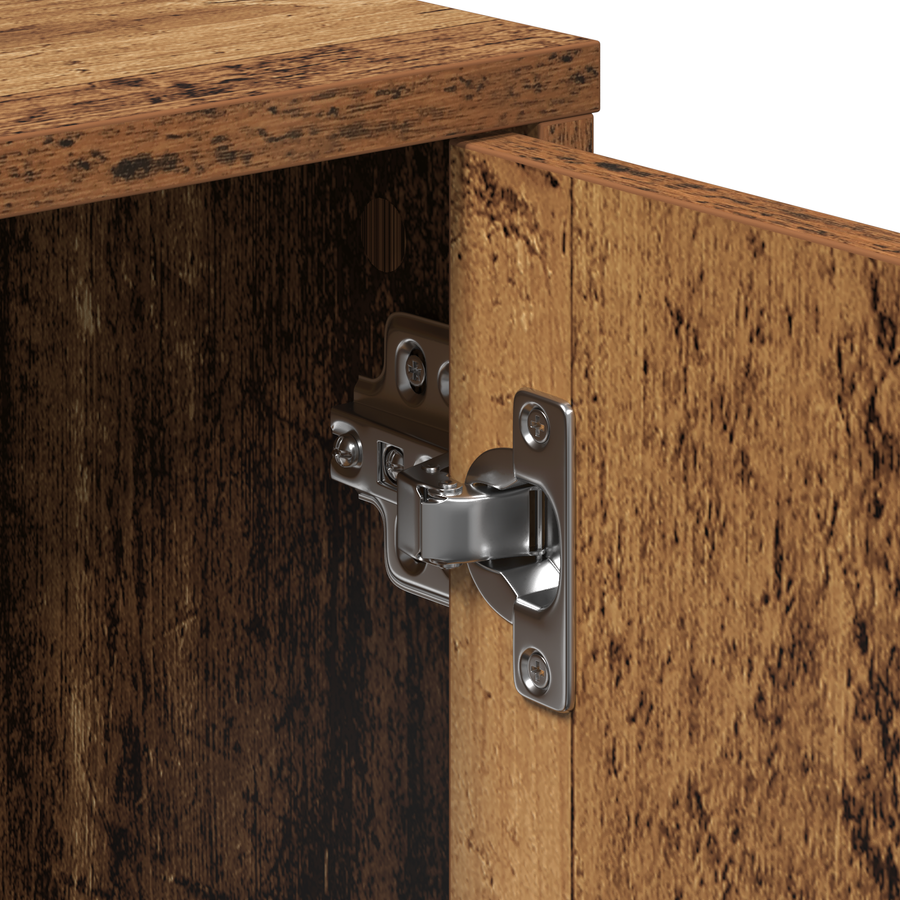 Highboard 2 pcs Oude hout 60 x 31 x 70 cm Bewerkt hout
