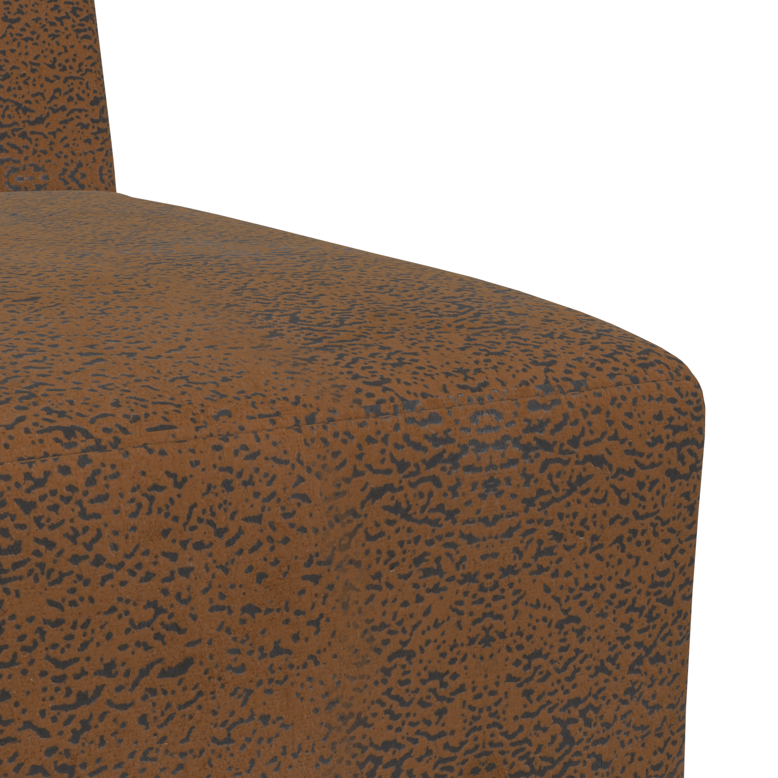 Sofa Stoel met kussen 2 pcs Bruin 55 cm Faux suede leer