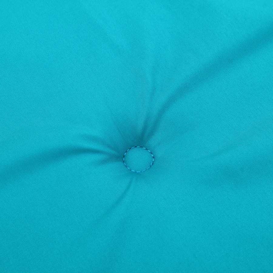 Tuinbankkussen 100x50x4 cm oxford stof turquoise