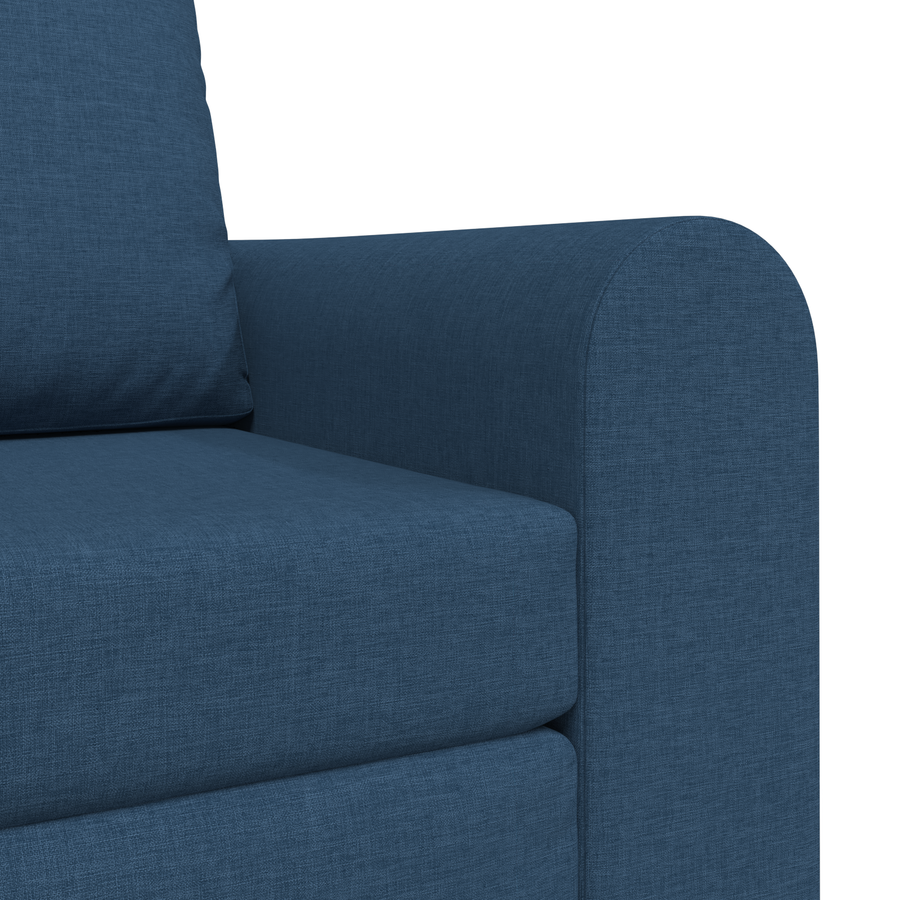 Vloer Sofa Bed 2-in-1 Blauw 98x71x83 cm Stof