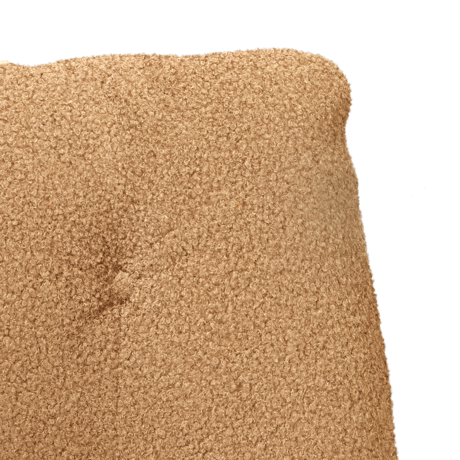 Relaxstoel Beige Zacht Stof