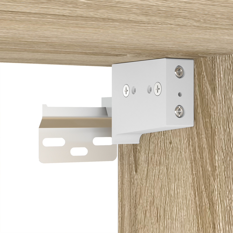 Schoenenkast Sonoma eiken 52.5 x 30 x 50 cm Bewerkt hout
