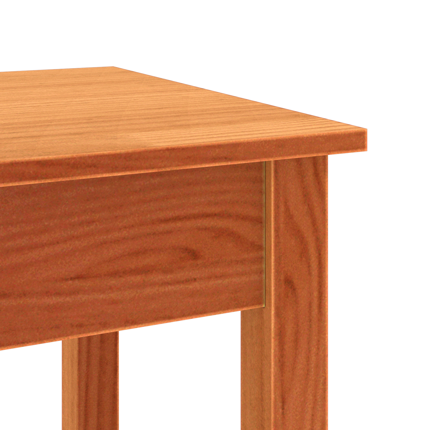 Wandtafel Wasbruin 110 x 40 x 75 cm Massief grenenhout