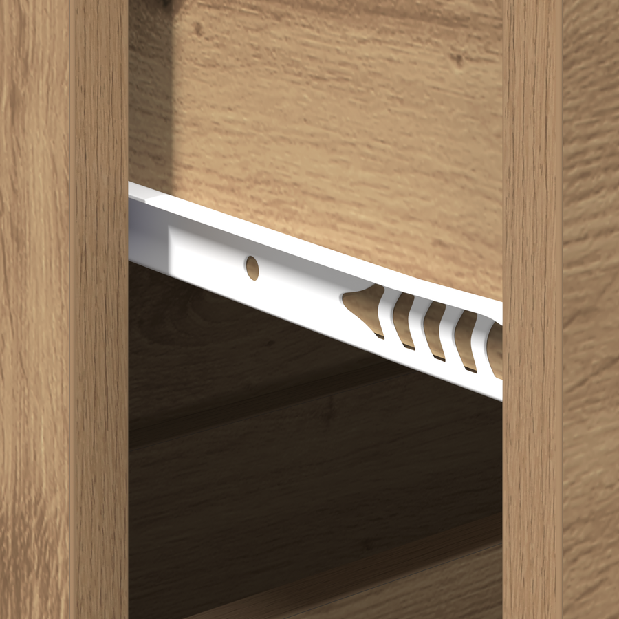 Dressoir Ambachtelijk eiken 60 x 39 x 80 cm Bewerkt hout