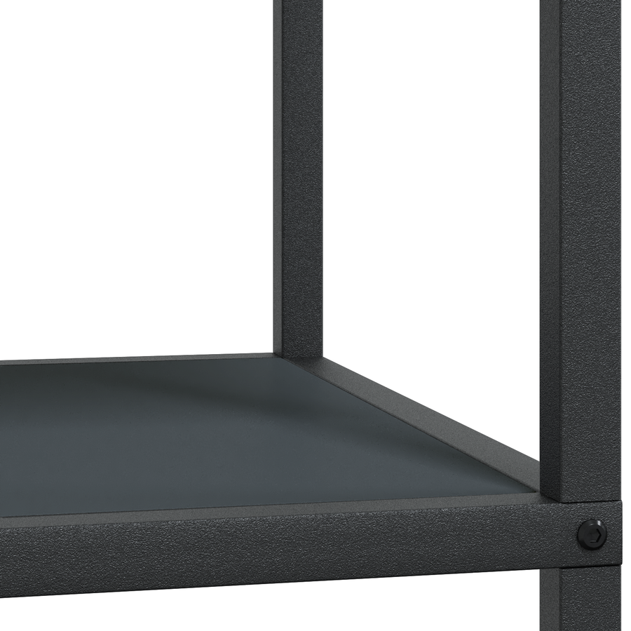 Keuken opslag plank met plank met opslag Antraciet 60 x 50 x 92 cm Staal