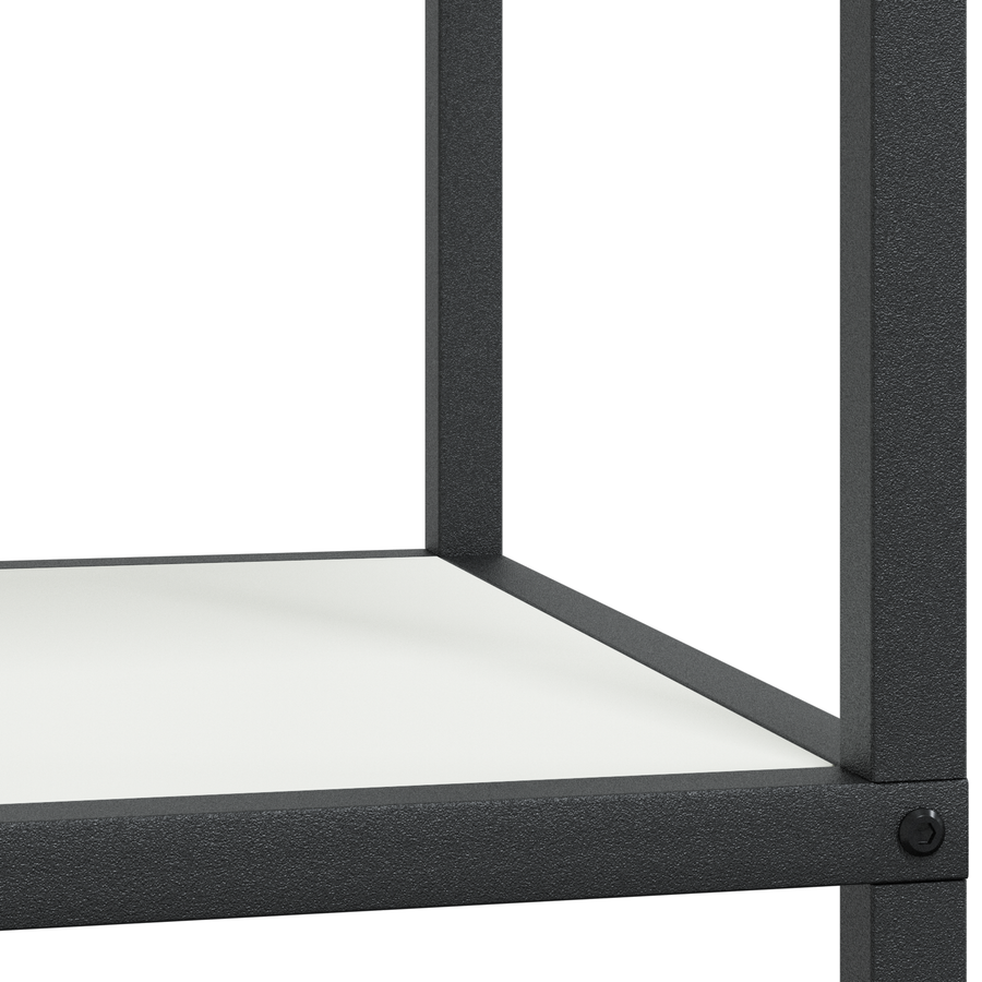 Keuken opslag plank met plank met opslag Wit 60 x 50 x 92 cm Staal