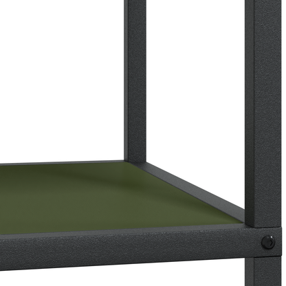 Keuken opslag plank met plank met opslag Olijfgroen 60 x 50 x 92 cm Staal