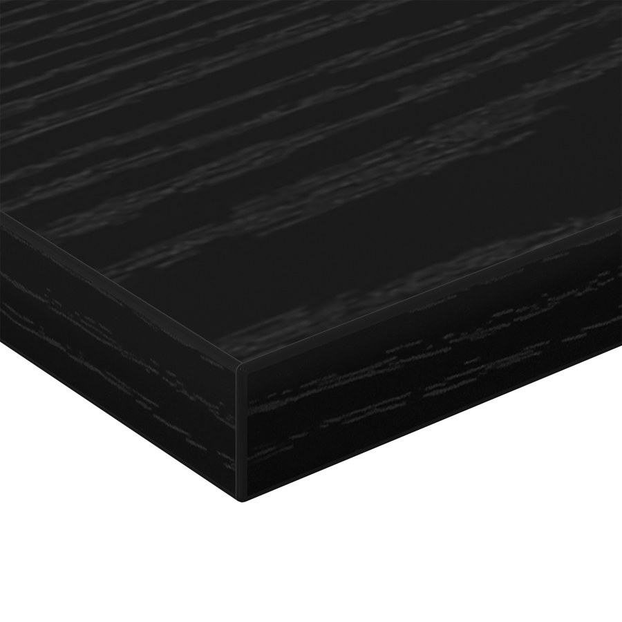 Wandplanken Zwart Eiken MDF 40 x 10 x 1.5 cm Wandplanken