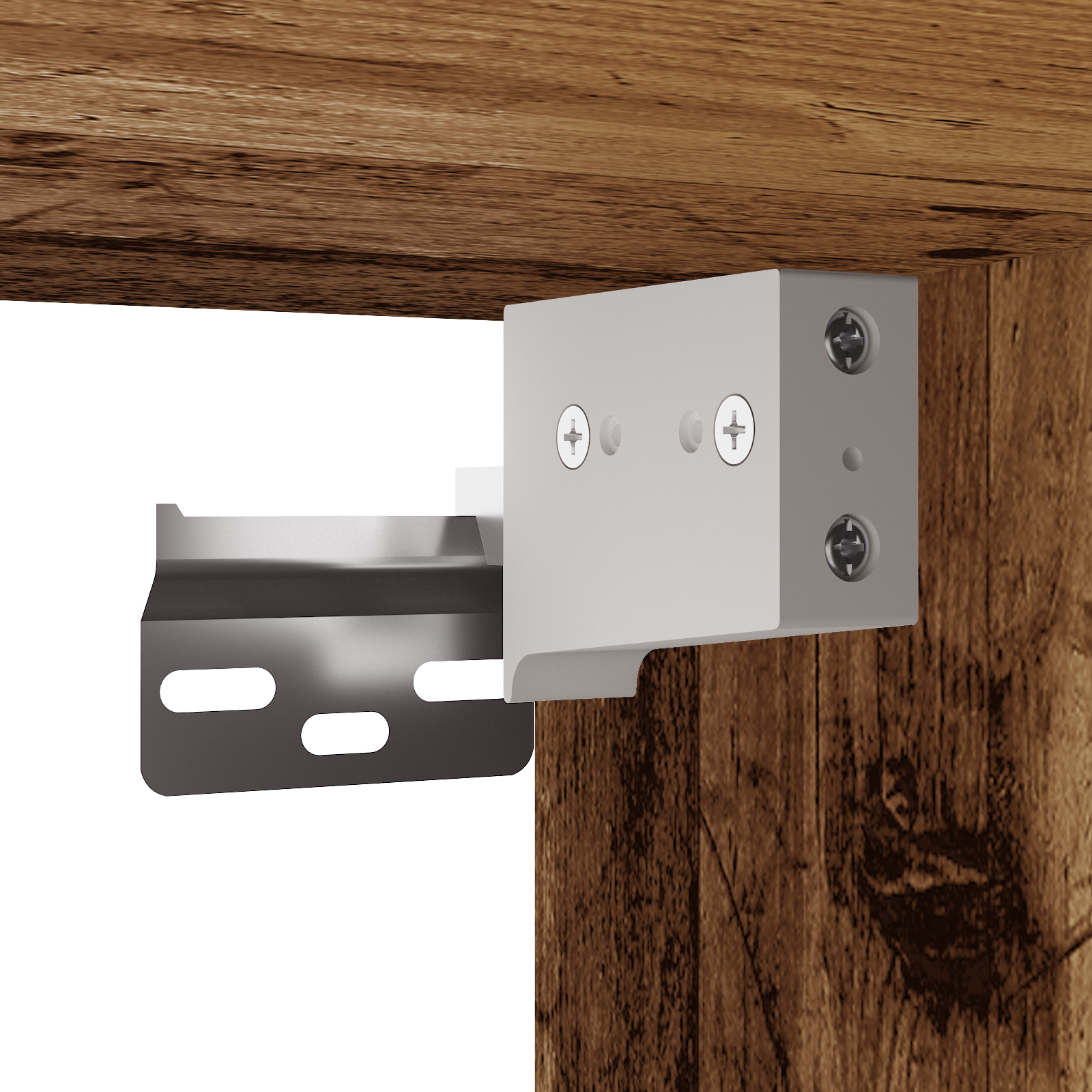 Schoenenkast met plank Oude hout 52.5 x 30 x 50 cm Bewerkt hout