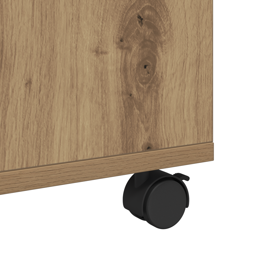Salontafel artisanaal eikenkleurig 75 x 75 x 38 cm Bewerkt hout