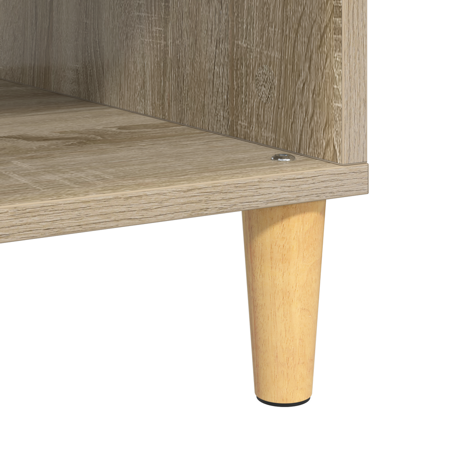 met opslag met de deur Sonoma eiken 103.5 x 60 x 35 cm Bewerkt hout