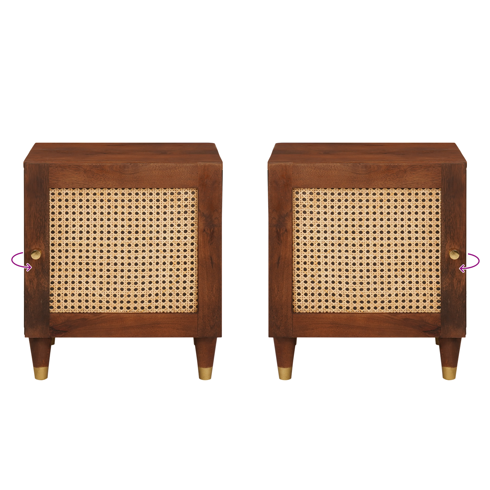 Nachtkastjes 2 pcs 40 x 33.5 x 46 cm