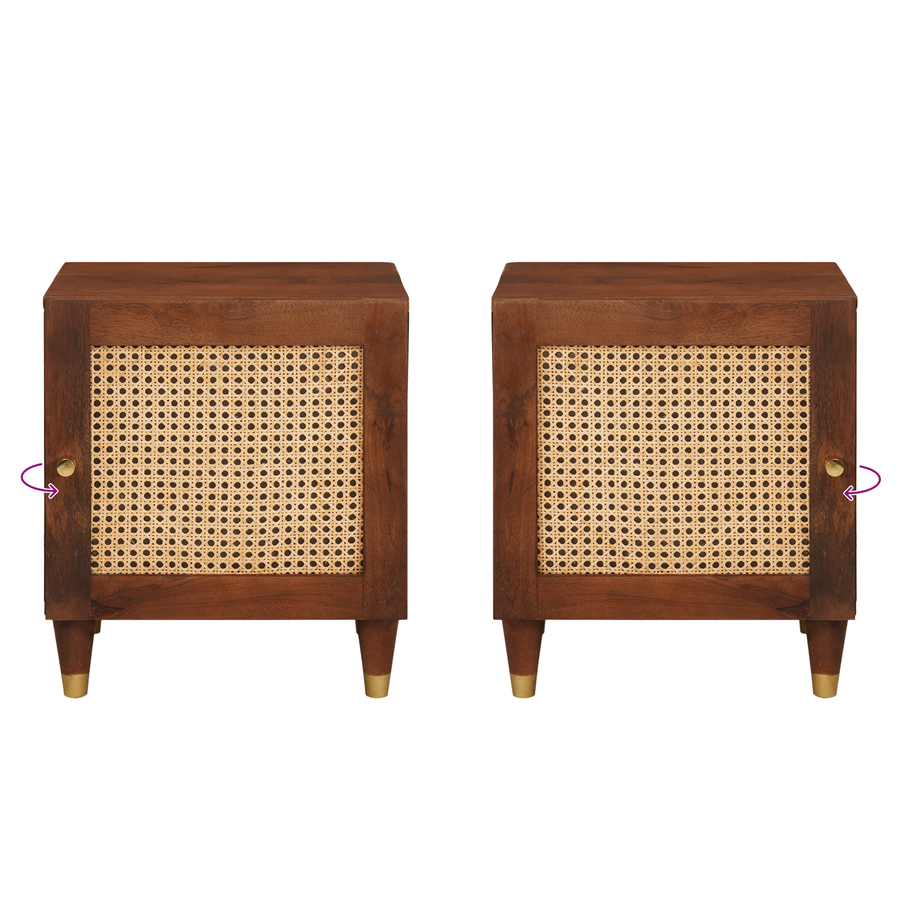 Nachtkastjes 2 pcs 40 x 33.5 x 46 cm
