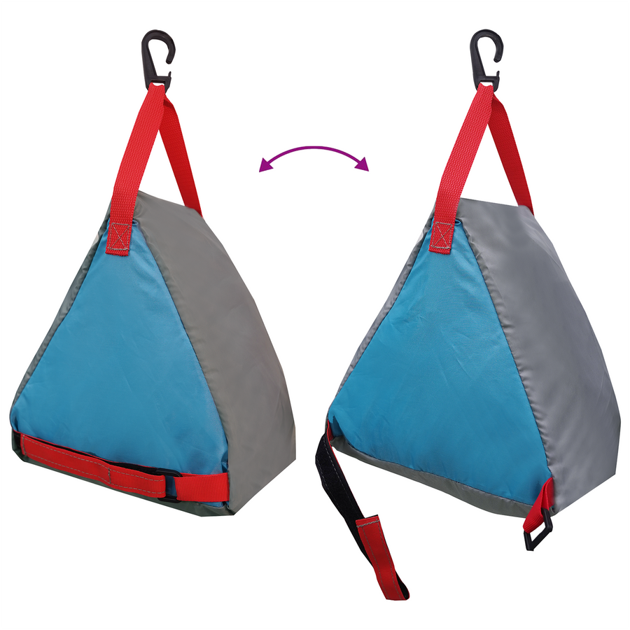 Opslagtas Grijs, Blauw, Rood 24 x 16 x 24 cm Oxford