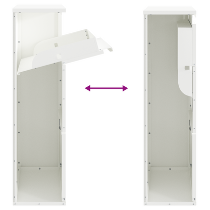 Pakket Afleverbox Wit 44x22x82 cm Staal