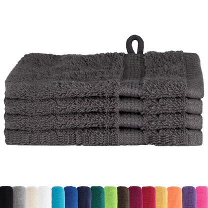 Waskruisjes 4 pcs Antraciet 15 x 21 cm Katoen