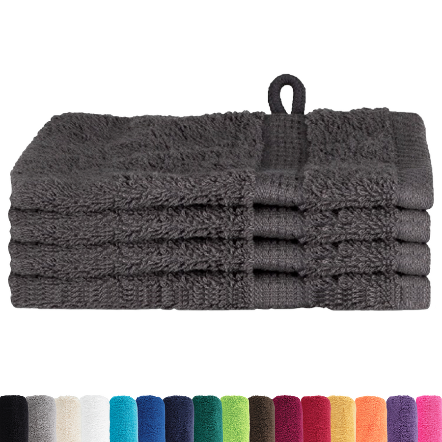 Waskruisjes 4 pcs Antraciet 15 x 21 cm Katoen