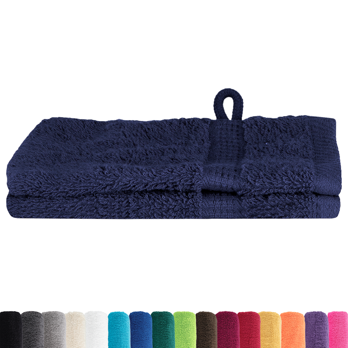 Waskruisjes 2 pcs Marineblauw 15 x 21 cm Katoen