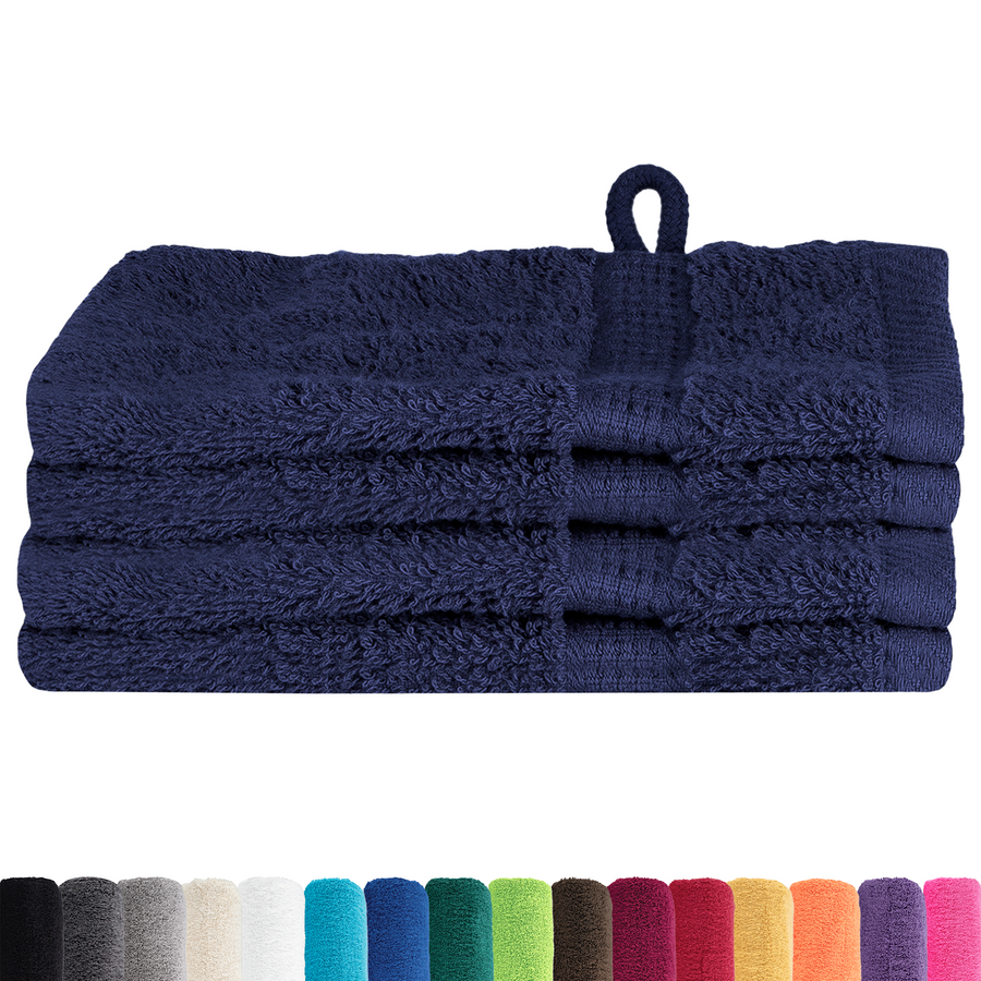 Waskruisjes 4 pcs Marineblauw 15 x 21 cm Katoen