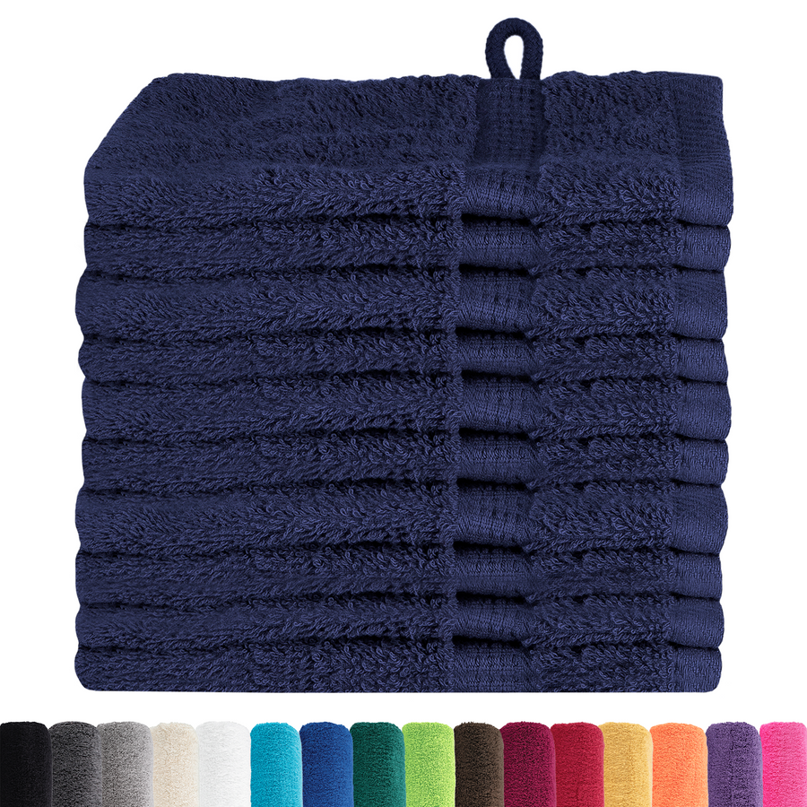 Waskruisjes 10 pcs Marineblauw 15 x 21 cm Katoen